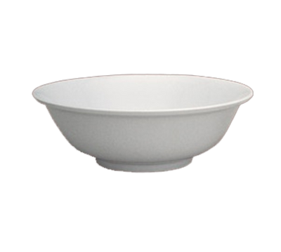 Yanco NS-5060W 22 Oz. 6.88" Dia. White Melamine Round Nessico Bowl