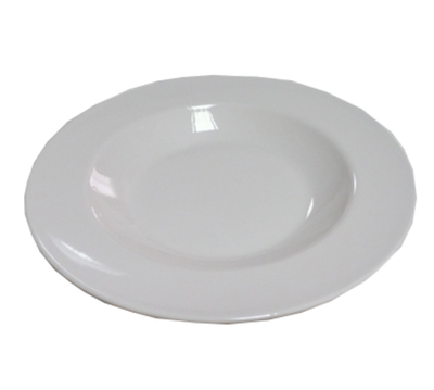 Yanco MS-5811IV 16 Oz. Ivory Melamine Round Milestone Pasta Bowl