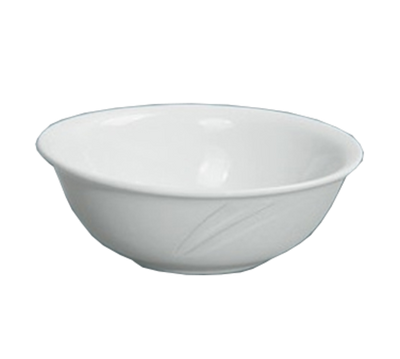 Yanco MM-15 12.5 Oz. Bone White Porcelain Round Miami Nappie