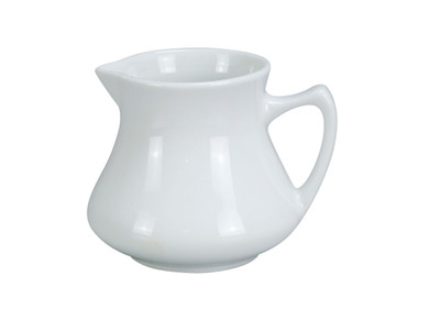 Yanco CM-6 6 Oz. White Porcelain Accessories Creamer