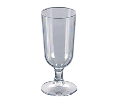 Yanco SM-08-G 8 Oz. Clear SAN Goblet