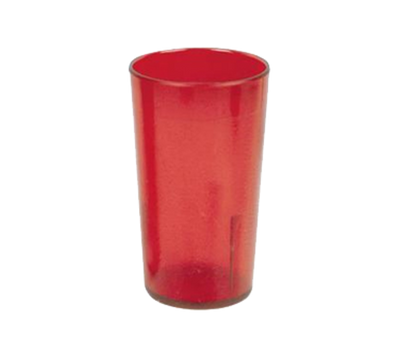Yanco PT-012R 12 Oz. Red Plastic Tumbler
