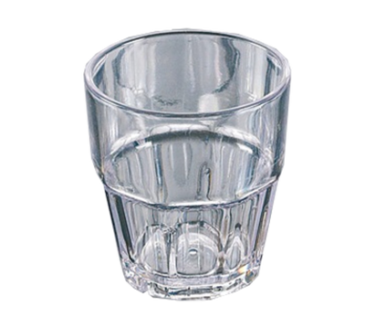 Yanco HA-005 5.5 Oz. Clear SAN Hawaii Rocks