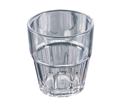 Yanco HA-005 5.5 Oz. Clear SAN Hawaii Rocks