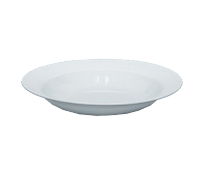 Yanco AC-120 30 Oz. Super White Porcelain Round Abco Pasta Bowl