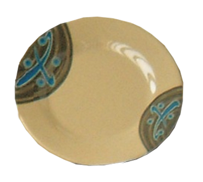Yanco JP-1009 9" Dia. Melamine Round Japanese Plate