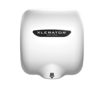 Excel Dryer XL-W White Finish Surface Mounted Automatic XLERATOR Hand Dryer - 110-120 Volts