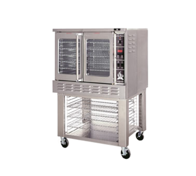 American Range MSDE-1 40&quot; W Stainless Steel Single-Deck Electric Convection Oven - 12000 Watts
