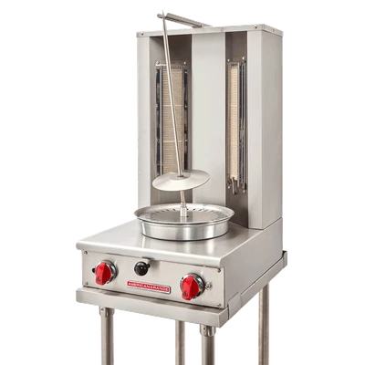 American Range AVB-2 17" W Natural Gas Economy Vertical Broiler - 40,000 BTU