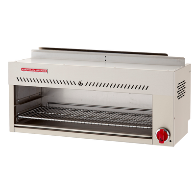 American Range ARCM-48 48" W Stainless Steel Natural Gas Cheesemelter - 40,000 BTU