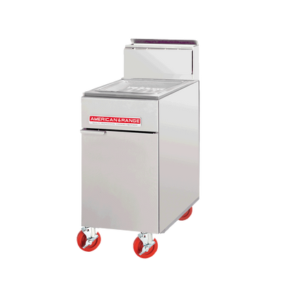 American Range AF-DS 5.75" W Stainless Steel Range Match Fryer Drain Cabinet - 500 Watts