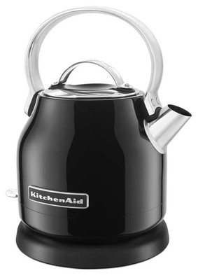 KitchenAid KEK1222OB 1.25 L. Onyx Black Electric Kettle - 120 Volts