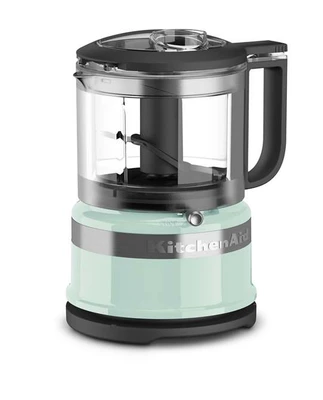 KitchenAid KFC3516IC 3.5 Cups Ice Stainless Steel Blade with Drizzle Basin Food Chopper