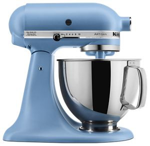 KitchenAid KSM150PSVB 5 Qt. Blue Velvet 10-Speed KitchenAid Artisan Series Tilt-Head Stand Mixer