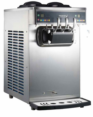 Pasmo S230FA2 20.5" W Stainless Steel Countertop Soft Serve Machine - 220 Volts