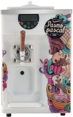 Pasmo S111A2 5 - 9 Qt. Countertop Soft Serve Machine - 220 Volts