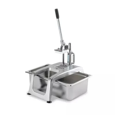 Sammic CF-5 0.38" Size Square Cut Aluminum &amp; Stainless Steel Hand Chipping Machine