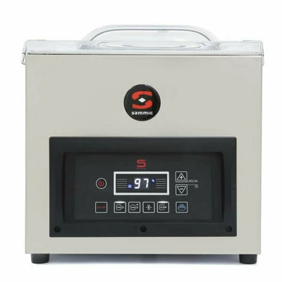 Sammic SE-316 13" Seal Bar Stainless Steel Countertop Single Chamber Vacuum Packing Machine