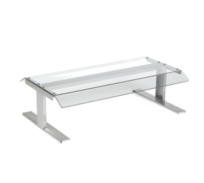 Nemco 8045N-CGD Polycarbonate Clear Pass-Through Canopy Sneeze Guard