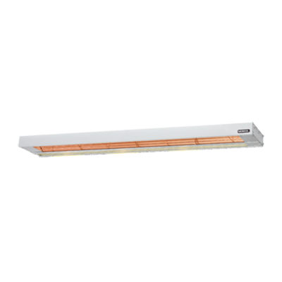 Nemco 6155-24-DL-240 24&quot; W Double Infrared Heating Element with Lights Bar Heater - 240 Volts, 1080 Watts