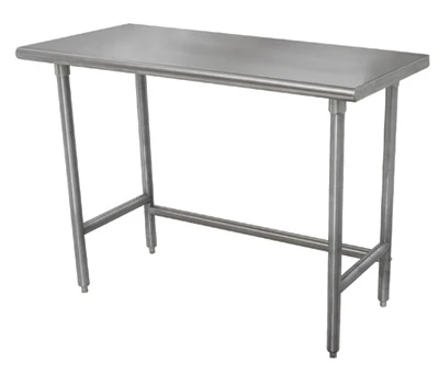Advance Tabco TGLG-247 24" D x 84" W Stainless Steel 14 Gauge Work Table