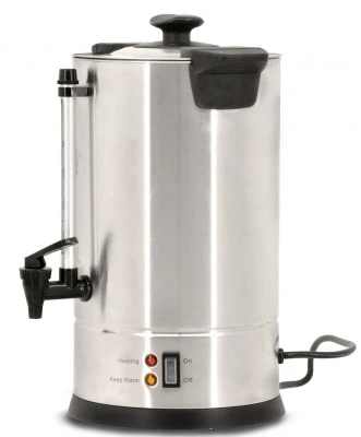 Omcan USA 43139 1.66 Gallon Stainless Steel Coffee Percolator - 110 Volts 1-Ph