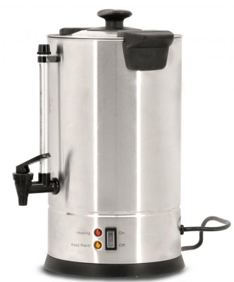 Omcan USA 43139 1.66 Gallon Stainless Steel Coffee Percolator - 110 Volts 1-Ph
