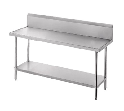 Advance Tabco VKS-247 24" D x 84" W Stainless Steel 14 Gauge Work Table