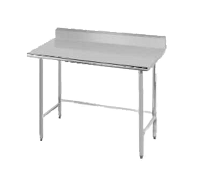 Advance Tabco TKMS-307 30" D x 84" W Stainless Steel 14 Gauge Work Table