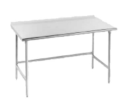 Advance Tabco TFAG-247 24" D x 84" W Stainless Steel 16 Gauge Work Table