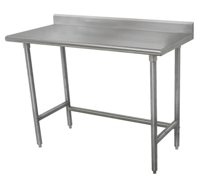 Advance Tabco TSKG-367 36" D x 84" W Stainless Steel 16 Gauge Work Table