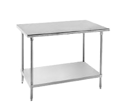 Advance Tabco SS-247 24" D x 84" W Stainless Steel 14 Gauge Work Table