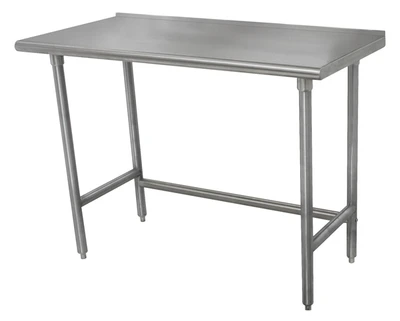 Advance Tabco TFSS-307 30" D x 84" W Stainless Steel 14 Gauge Work Table