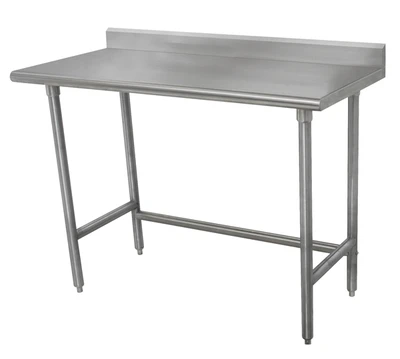 Advance Tabco TSKG-247 24" D x 84" W Stainless Steel 16 Gauge Work Table