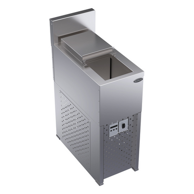 Krowne KR24-12CSF Stainless Steel The Matrix - Craft Ice Storage Freezer - 115 Volts