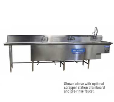 Insinger SMARTSCRUBBER096 2DrainboardsSmart-Scrubber Pot & Pan Washing System