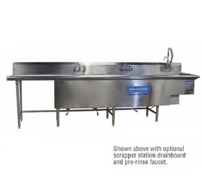 Insinger SMARTSCRUBBER096 2DrainboardsSmart-Scrubber Pot & Pan Washing System