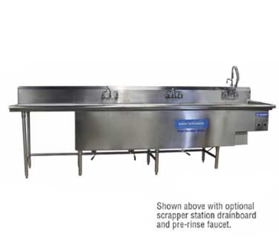 Insinger SMARTSCRUBBER096 2DrainboardsSmart-Scrubber Pot &amp; Pan Washing System