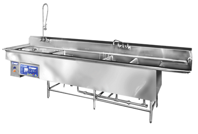 Insinger MARATHON 140 1DrainboardsQuad-Jet Aqua-Scrubber Pot and Pan Washing System