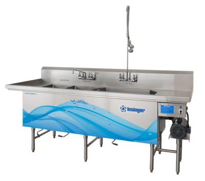 Insinger SMARTSCRUBBER112 2DrainboardsSmart-Scrubber Pot &amp; Pan Washing System
