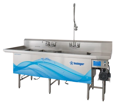 Insinger SMARTSCRUBBER112 2DrainboardsSmart-Scrubber Pot & Pan Washing System