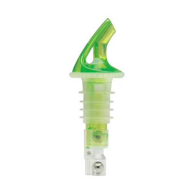 Bar Maid BMP-2125G Green Plastic Measured Pourer