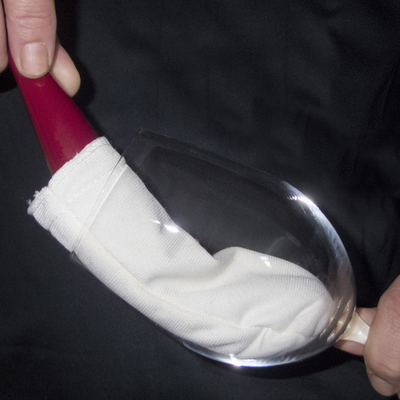 Bar Maid GP-1M Manual Red Handle Glass Polishing Wand