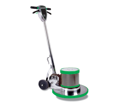Bissell BGTS-21 21" Pad Size Polished Aluminum Chassis FMT Floor Machine - 175 RPM