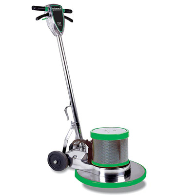 Bissell BGTS-21 21" Pad Size Polished Aluminum Chassis FMT Floor Machine - 175 RPM