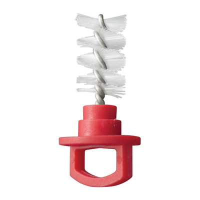 Bar Maid TAP-BRUSH50 Red Handle Beer Tab Cap Brush