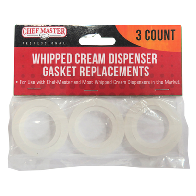 Chef Master 90224 Whipped Cream Dispensers Chef-Master Replacement Gaskets