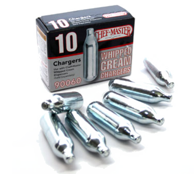 Chef Master 90060 N2O Whipped Cream Chargers