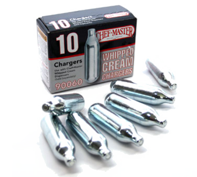 Chef Master 90060 N2O Whipped Cream Chargers