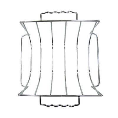 Chef Master 06828Y Chrome Plated Mr. Bar-B-Q Rib and Roasting Rack